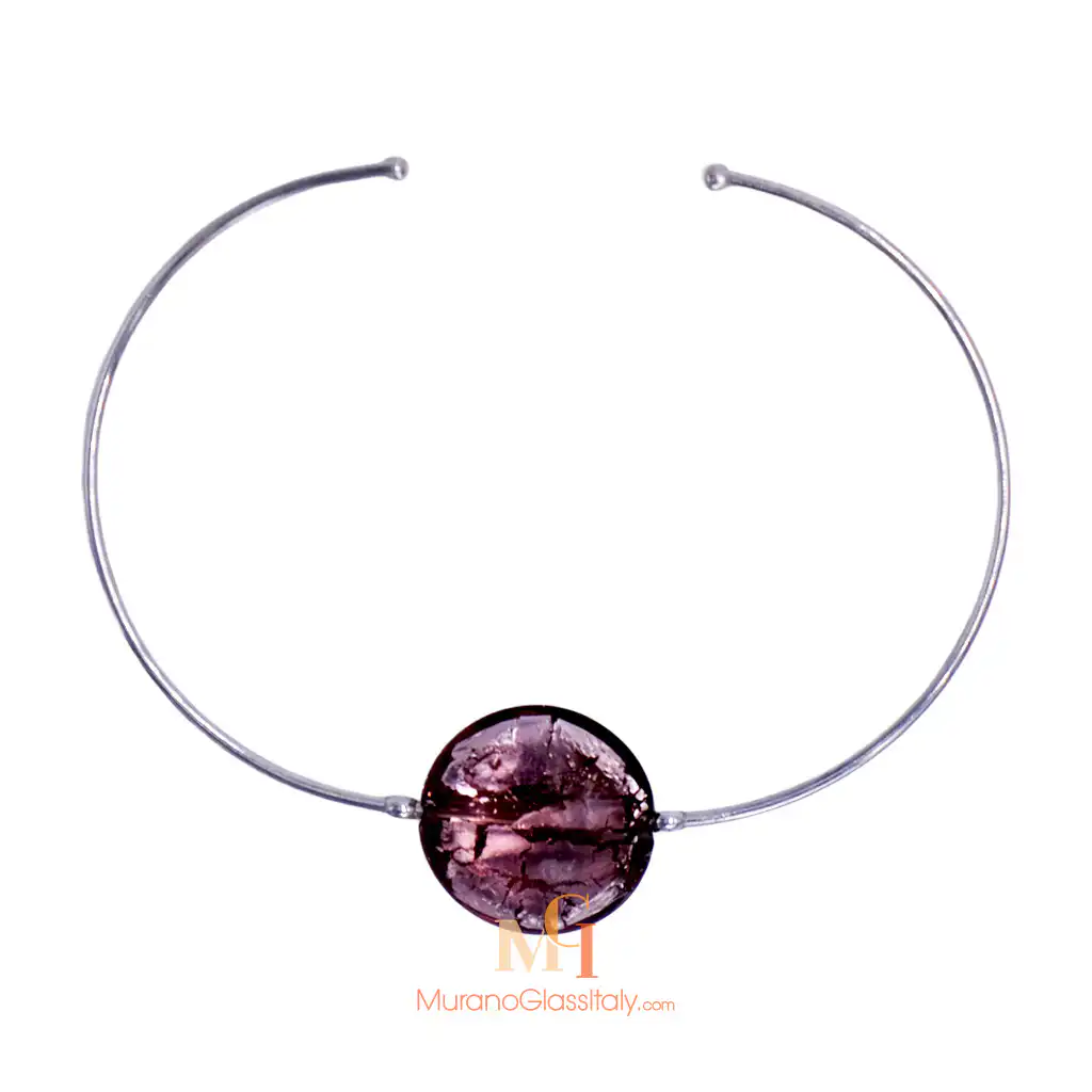 Finesse Purple – Blown Glass Bracelet Blown Glass Bracelet