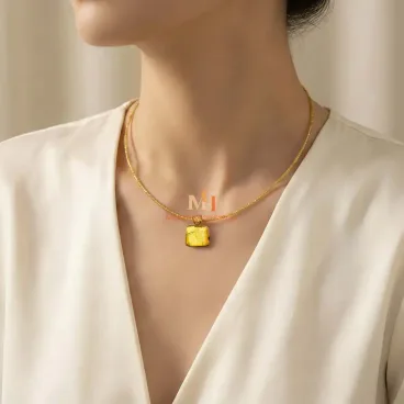 Glass Blown Necklace